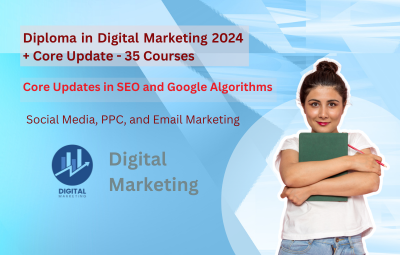 Diploma in Digital Marketing 2024 Core Update -35 Courses - Udemy